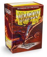 Arcane Tinmen Dragon Shield standardní obaly: Matte Crimson (100 ks)