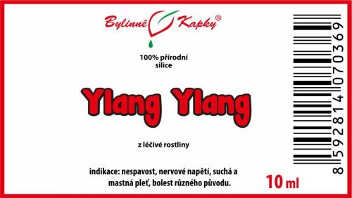 Ylang Ylang 100% přírodní silice - esenciální (éterický) olej 10 ml