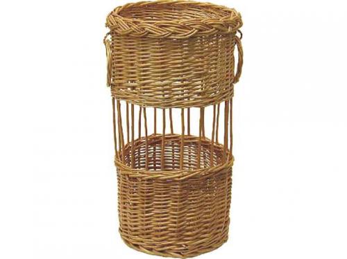 Proutí - Koš na deštníky ažur, s uchy