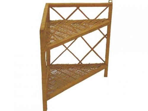 Proutí - rohový regál