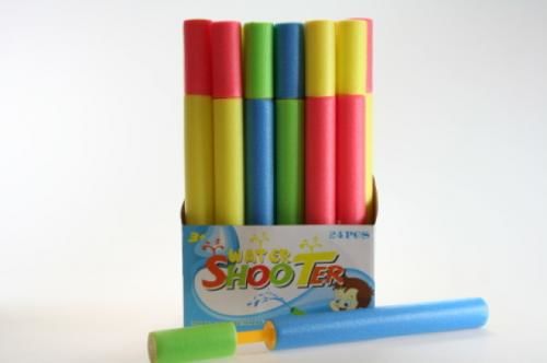 Vodní soft měkká pěnová trubice 40cm PĚNOVÉ DĚLO do vody 4 barvy