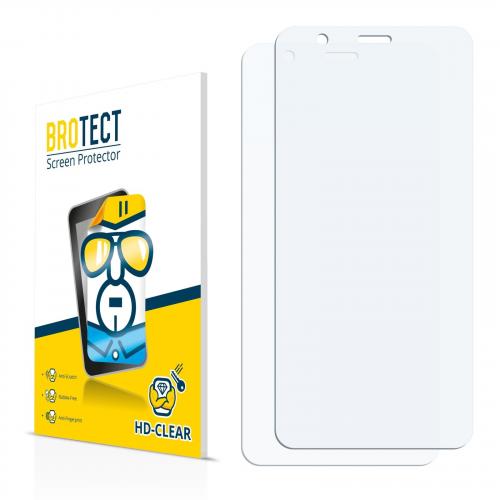 2x BROTECTHD-Clear Screen Protector Gigaset GS270 plus