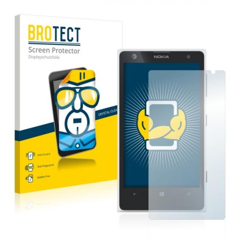2x BROTECTHD-Clear Screen Protector Nokia Lumia 1020