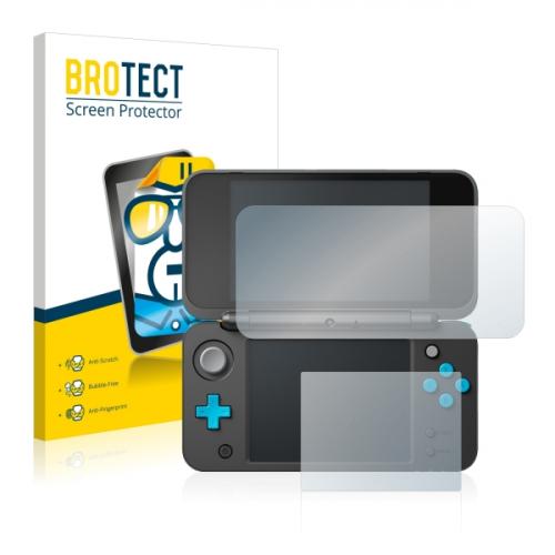 2x BROTECTHD-Clear Screen Protector New Nintendo 2DS XL