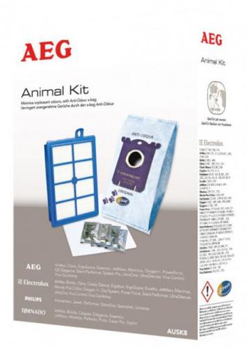 ELECTROLUX AUSK8 Animal Kit sada S-Bag AntiOdour, HEPA, filtr, vůně 4+1 ks Electrolux