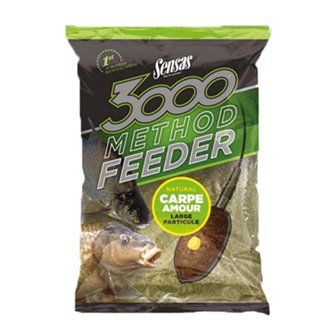 Sensas Krmení 3000 Method Feeder 1 kg - KAPR ŽLUTÝ