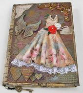 Diář v šatech Z1- PRODÁNO