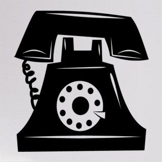 Telefon 0295 - 60x64cm