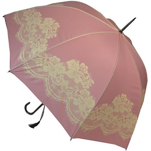 Blooming Brollies Dámský deštník Pink Vintage lace