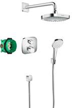 Hansgrohe Croma Select E - Designová sprchová souprava Ecostat E, chrom 27294000