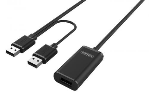 Unitek prodlužovací kabel USB 2.0 10m, aktivní