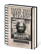 PYRAMID Zápisník Harry Potter - Wanted Sirius Black