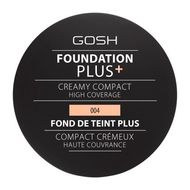 GOSH COPENHAGEN Foundation Plus+ Creamy Compact  make-up  - 004 Natural 9 g