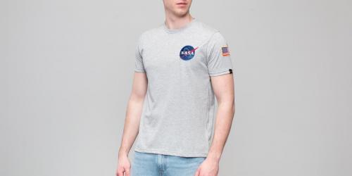 Alpha Industries Space Shuttle Tee Grey Heather XL