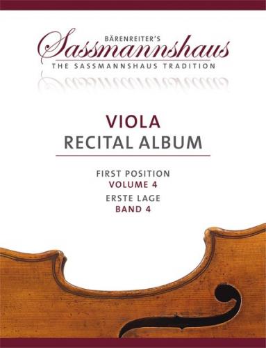 KN Viola Recital Album, svazek 4 Noty pro violu