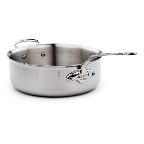 MAUVIEL Hluboká pánev s nerezovou rukojetí Ø 28 cm