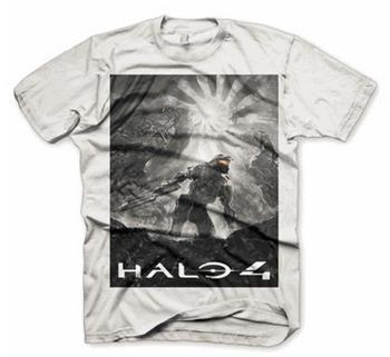 Tričko herní Halo 4 Savior White S