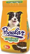 Popular S drůbežím kompletní krmivo pro psy 3 kg