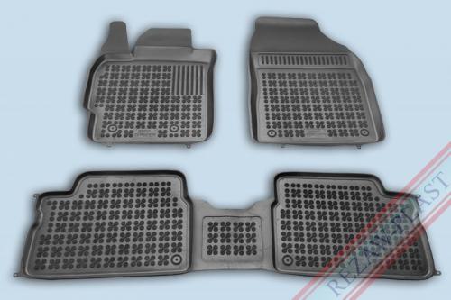 REZAW-PLAST SP. Z O. Gumové koberce, sada 3 ks (2x přední, 1x spojený zadní), Toyota Corolla 2006-2013, Toyota Auris 2007-2012