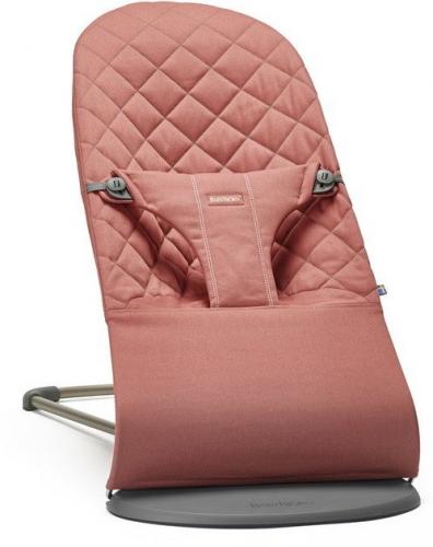 BABYBJÖRN Lehátko Bliss Anthracite Petal Woven, tmavě šedá konstrukce