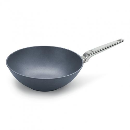 WOLL Titanová pánev Wok Ø 30 cm s nerezovou rukojetí Diamond Lite PRO