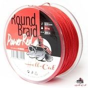 Hell-Cat Splétaná šňůra Round Braid Power Red 200m