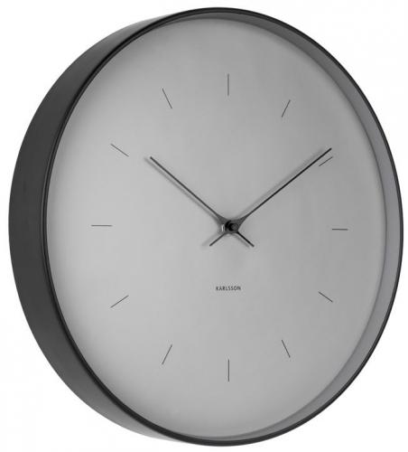 Designové nástěnné hodiny 5707GY Karlsson 37cm 166890