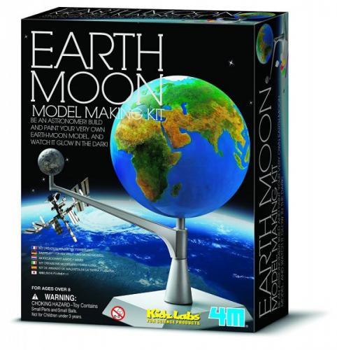 4M Země a měsíc model