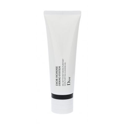 Christian Dior Homme Dermo System Micro-Purifying Cleansing Gel 125 ml čisticí gel poškozená krabička pro muže