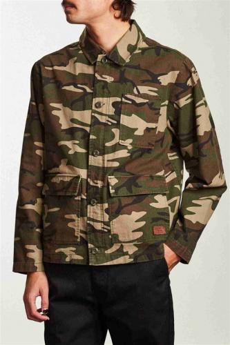 bunda BRIXTON - Signal Jacket Camo (CAMO) velikost: L