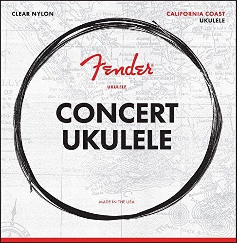 Fender California Coast Concert Ukulele Strings Set of Four