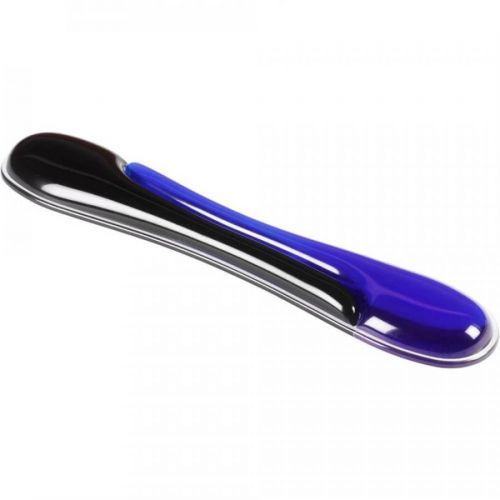 Kensington Duo Gel Wristrest Wave - Opěrka klávesnice pro zápěstí - černá, modrá