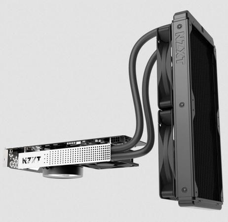 NZXT chladič GPU Kraken G12 / pro GPU Nvidia a AMD / 92mm fan / 3-pin / bílý