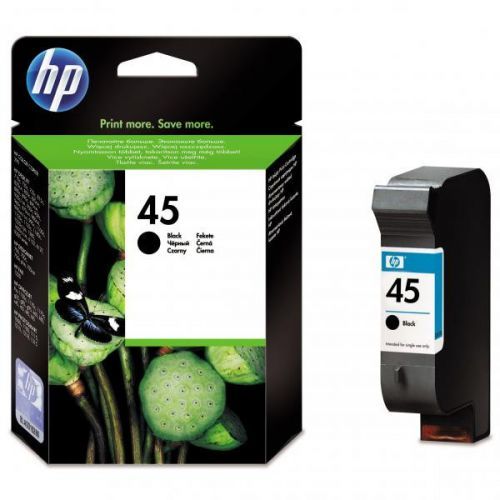 HP č.45 51645AE černá (black) originální cartridge