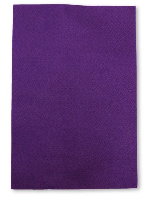 Folia - Dekorační filc/plst - 20 x 30 cm - fialový