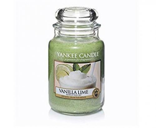 Yankee Candle Vanilla Lime - Vanilka s limetkou vonná svíčka Classic velká sklo 623 g