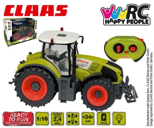 RC funkční model pro začátečníky traktor Claas Axion 870 34424, 1:16, 100% RtR