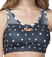 Podprsenka Horsefeathers Athletic Bra dots L