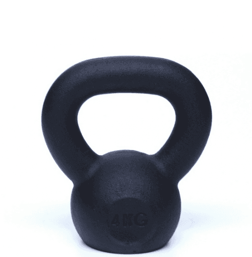 Kettlebell, 4 kg, matný