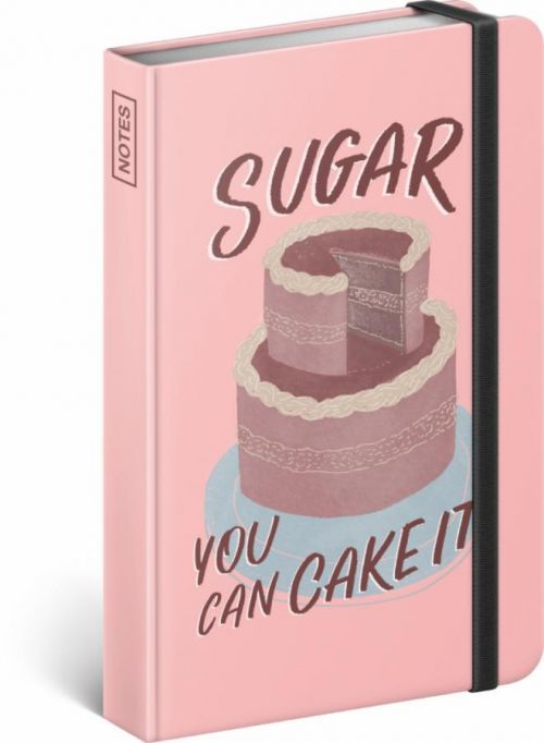 Notes - Sugar – Studio Tabletters, linkovaný, 10,5 x 15,8 cm - neuveden