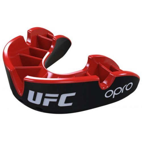 Chrániče zubů - OPRO UFC - Silver level - černá/červená černá