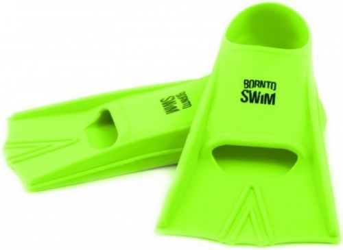 BornToSwim Junior Short Fins Green XXS