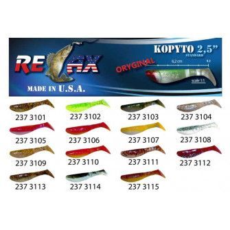 RELAX kopyto RK 2,5 (6,2cm) cena 1ks/bal10ks 3103