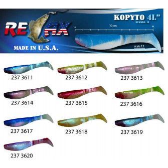 RELAX kopyto RK4-10cm - přívlačová nástraha 3616