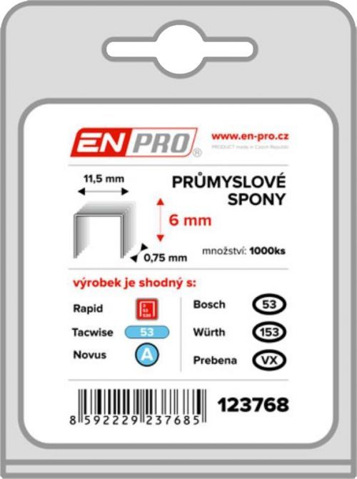 Spony PROFI 530/10 mm (1000 ks/bal)