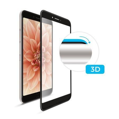 FIXED 3D Full-Cover tvrzené sklo s lepením po celé ploše Apple iPhone XR černé