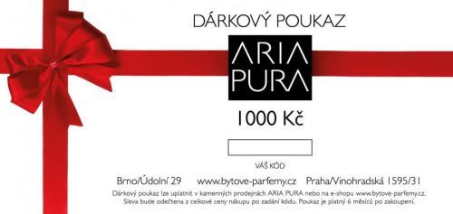 Dárkový poukaz 1000 Kč