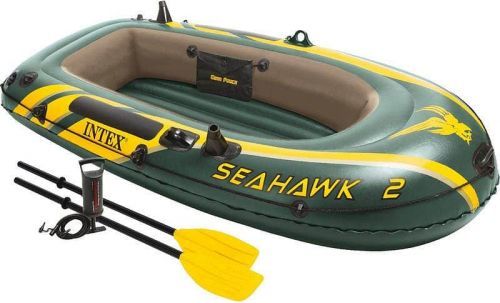 Intex 68347 Nafukovací člun Seahawk 2 Set - 236 x 114 x 41 cm