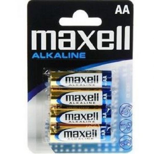 tužková baterie Aa Nenabíjecí baterie Aa Maxell Alkaline 4ks Blistr