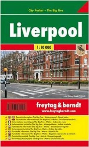 Liverpool 1:10000 - kapesní lamino